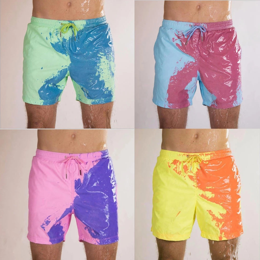 Badehose mit farbwechsel